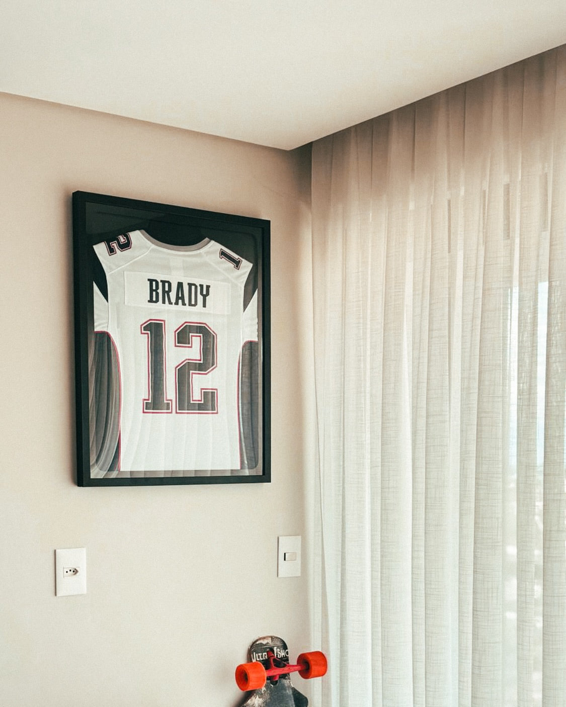 Jersey Display Frame for Football & Sports – DIY Wall Frame for Sports Memorabilia